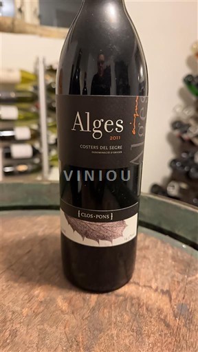 Catalonia Costers del Segre Clos Pons Alges 2011