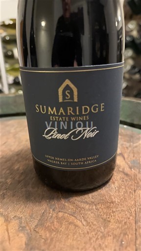 Costa Sur del Cabo Walker Bay Sumaridge Estate Wines 2015