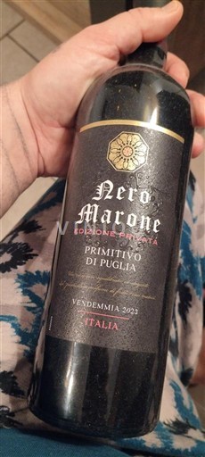 Apulië Primitivo di Puglia Nero Marone Edizione Privata 2023