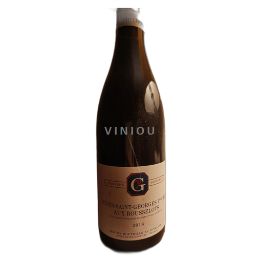 Burgund Nuits-Saint-Georges Philippe Gavignet Aux Bousselots 2018