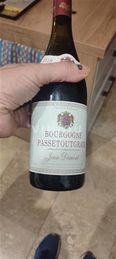 Bourgogne Bourgogne-passetoutgrain Jean Dumont 2018