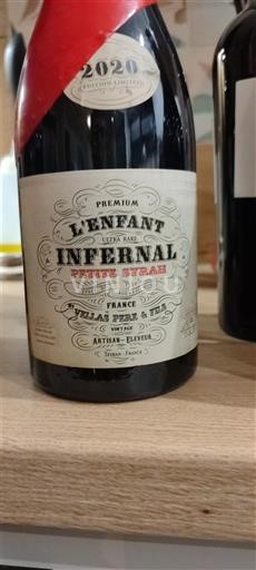 Languedoc a Roussillon Katalánská pobreží Thunevin-Calvet L'Enfant Infernal Petite Syrah 2020