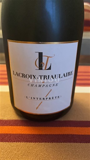 Champagne Sâm-panh Lacroix-Triaulaire L'Interprète Không niên vụ