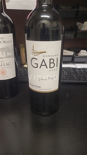 Tây Nam Fronton Domaine Gabi 2022