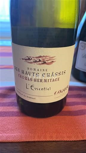 Thung lũng Rhône Crozes-hermitage Domaine S Hauts Châssis L'Essentiel Không niên vụ