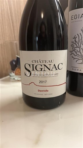 Linguadoca e Rossiglione Coteaux del Ponte di Gard Château Signac Dent'elle 2017