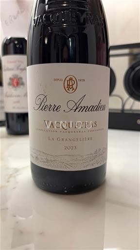 Valle del Rodano Vacqueyras Pierre Amadieu La Grangelière 2023