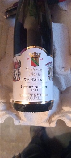 Alsácia Schloessel Mühle Gewurztraminer 2011
