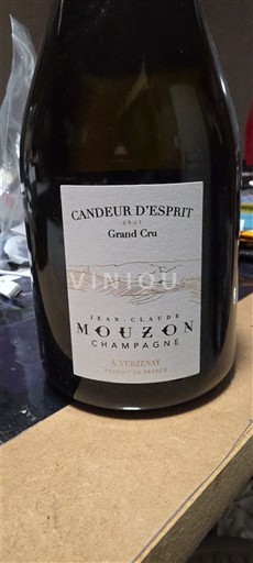 Champagne Sâm-panh Grand Cru Jean-Claude Mouzon Candeur d'Esprit Không niên vụ