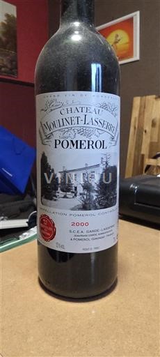 Bordeaux Pomerol Château Moulinet-Lasserre 2000