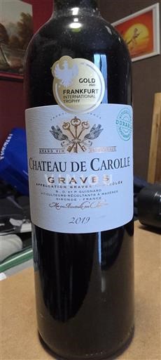 Bordeaux Graves Château Carolle 2019