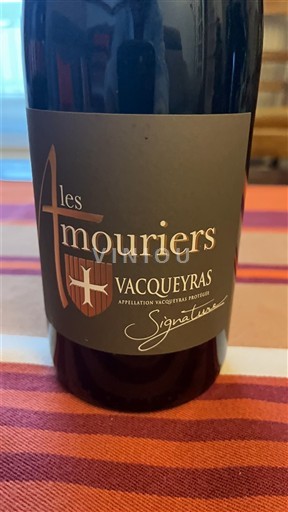 Valle del Rodano Vacqueyras Les Amouriers Signature Senza annata