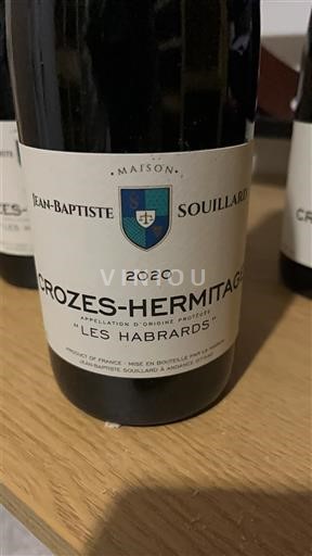 Rhônetal Crozes-Hermitage Jean-Baptiste Souillard Les Habrards 2020