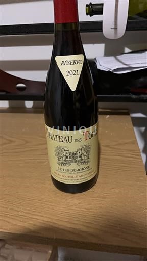 Rhône Valley Côtes du Rhône Château S Tours Réserve 2021