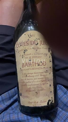 Jura Côtes du Jura Barthod 1992