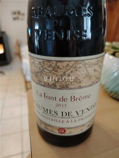 Thung lũng Rhône Beaumes de Venise La Font de Brème 2015