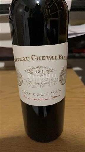 Bordeaux Saint-Émilion Grand Cru Château Cheval Blanc 2014