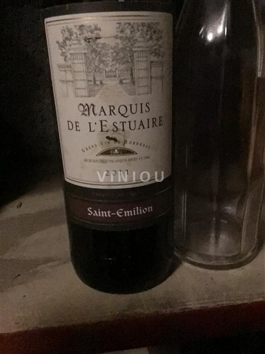 Bordeaux Saint-Émilion Marquis de l'Estuaire 2011