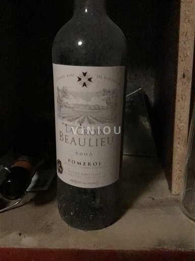 Bordeaux Pomerol La Croix Beaulieu 2006