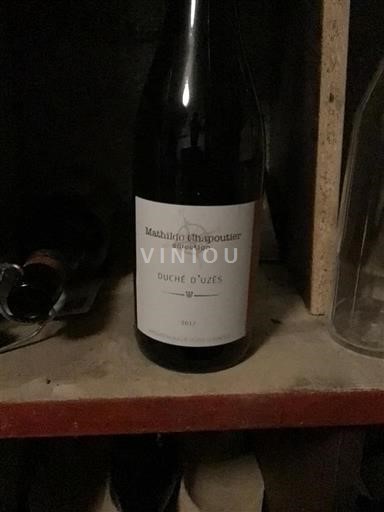 Thung lũng Rhône Duché d'Uzès M. Chapoutier 2017