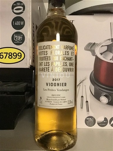 Languedoc ja Roussillon Pays d'Oc Les Petites Vendanges 2017