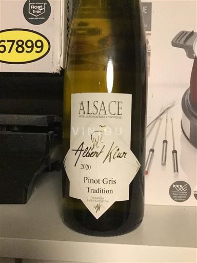 Alsácia Albert KluK Pinot Gris Tradition 2020