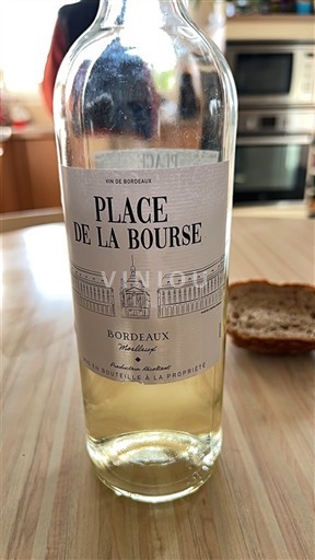 Wines Blanc sec Place de la Bourse 2024 France Bordeaux AOC