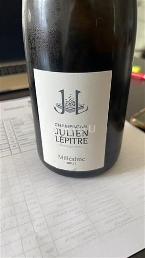Champagne Ikke specificeret Julien Lépître Millésime 2020