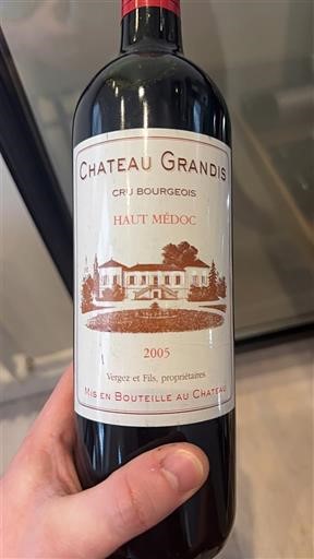 Bordeaux Haut-Médoc Château Grandis 2005