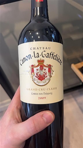 Vinos Rouge sec Château Canon-La-Gaffelière 2009 Francia Burdeos Saint-Émilion Gran Cru AOC Grand Cru