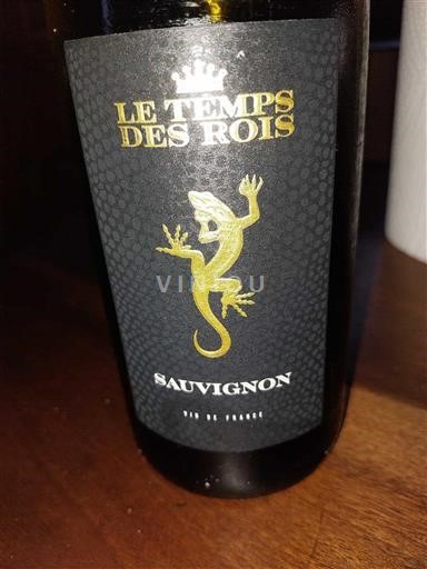 Thung lũng sông Loire Le Temps des Rois Sauvignon Không niên vụ