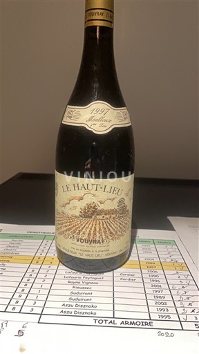 Thung lũng sông Loire Vouvray Domaine Huet Le Haut-Lieu Moelleux 1997