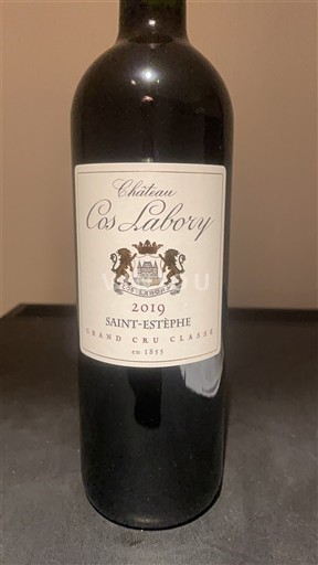 Weine Rouge sec COS LABORY 2019 Frankreich Bordeaux Saint-Estèphe AOC Grand Cru
