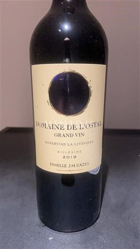 Langvedok Minervois-la-Livinière Domaine L'Ostal Grand Vin 2019
