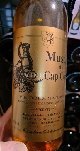 Corse Muscat-du-cap-corse Jean Michel Deviche Không niên vụ