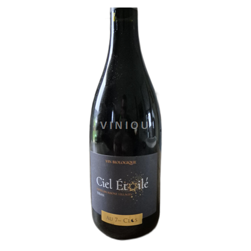 Rhône-dalen Côtes-du-Rhône-Villages Au 7ème Clos Ciel Étoilé Ikke årgangsbestemt