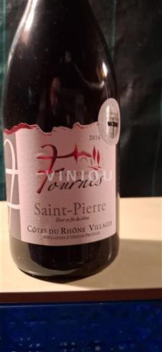 Rhônedalen Côtes-du-Rhône-Villages Les Coteaux de Fournes Saint-Pierre 2018