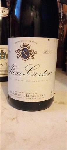 Bourgogne Aloxe-Corton Manoir de la Bressandière 2008