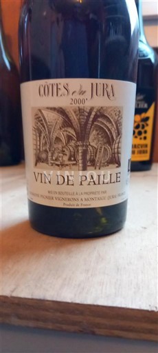 Jura Côtes du Jura Syndicat des Vignerons de Montaigu Vin de Paille 2000