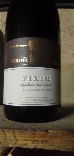 Borgonha Fixin Domaine Philippe Robert Les Crais 2022