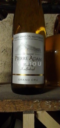 Alsace Ikke specificeret Grand Cru Domaine Pierre Adam Riesling Kaefferkopf 2022