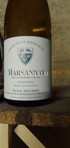 Bourgogne Marsannay Alain Guyard Les Etalles Không niên vụ