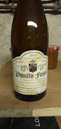 Borgogna Pouilly-fuissé Guillaume Richet 2019
