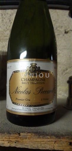 Champagne Sâm-panh Premier Cru Nicolas Piccourt Brut Tradition Không niên vụ