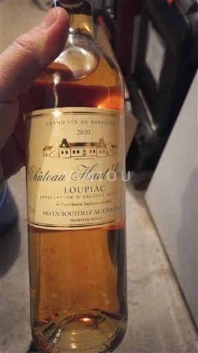 Weine Blanc moelleux Château Haut Gravet 2020 Frankreich Bordeaux Loupiac AOC