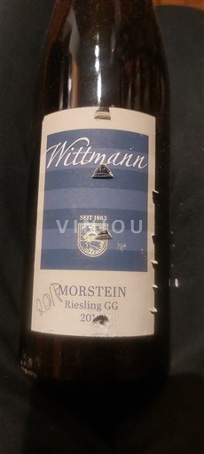 Renania. Rheinhessen Wittmann Morstein Riesling GG 2018