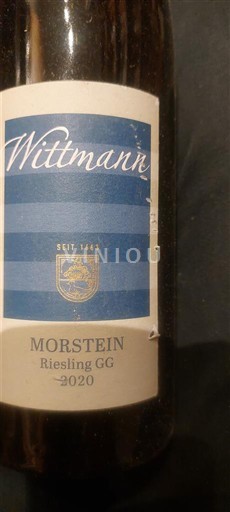 Renania. Alzey Wittmann Morstein Riesling GG 2020