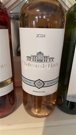 Bordéus Bordéus rosé Château Haux 2024