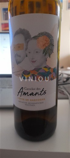 Sudoeste Côtes de Gascogne Cave du Brulhois Camelot des amants 2023