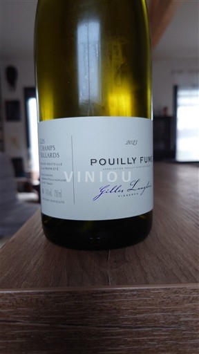 Dolina Loare Pouilly-fumé Gilles Langlois Les Champs Billards 2023